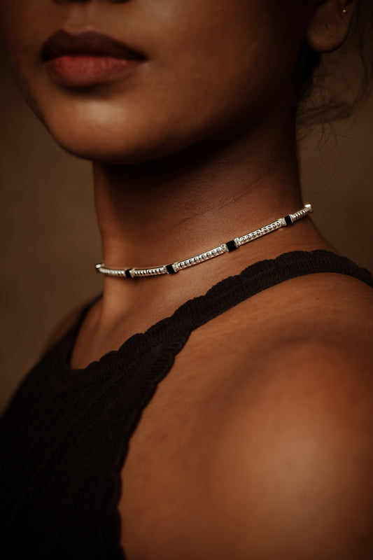 Showstopper choker - Silver