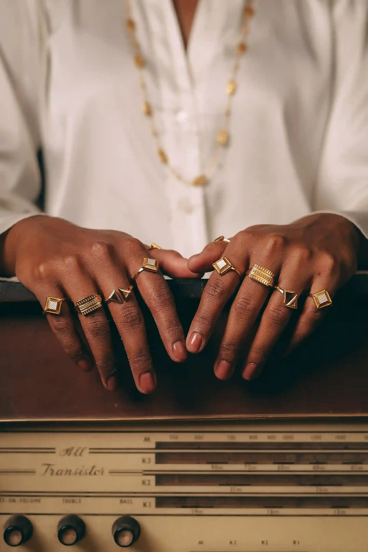 gold plated rings for men and women