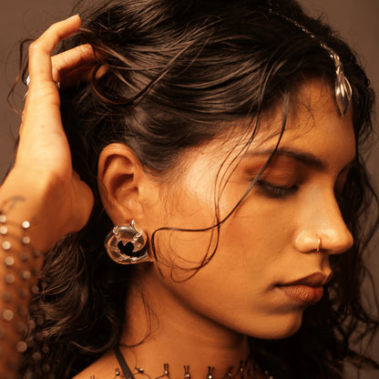 Fish N Fins earrings - Silver