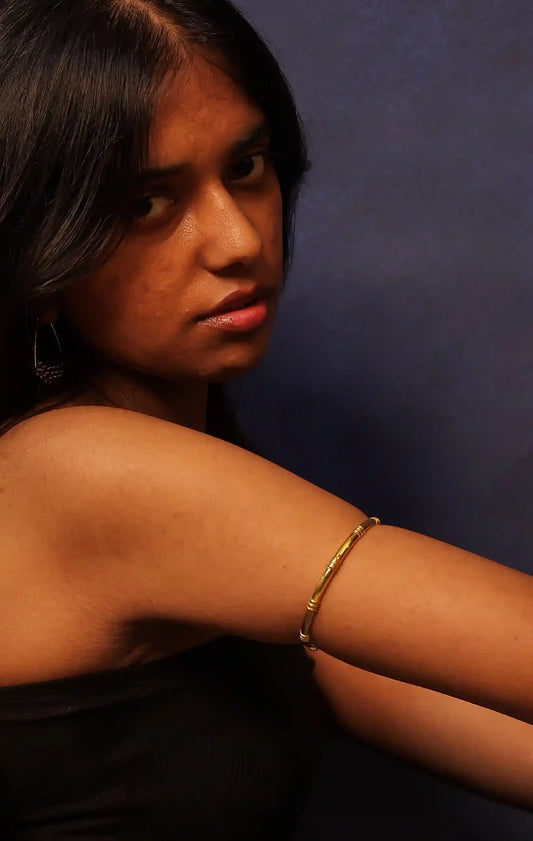 gold arm cuff bracelet for women