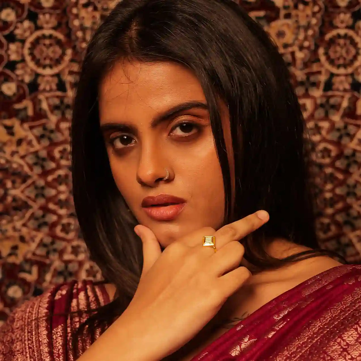 Chatur chaar ring - Gold