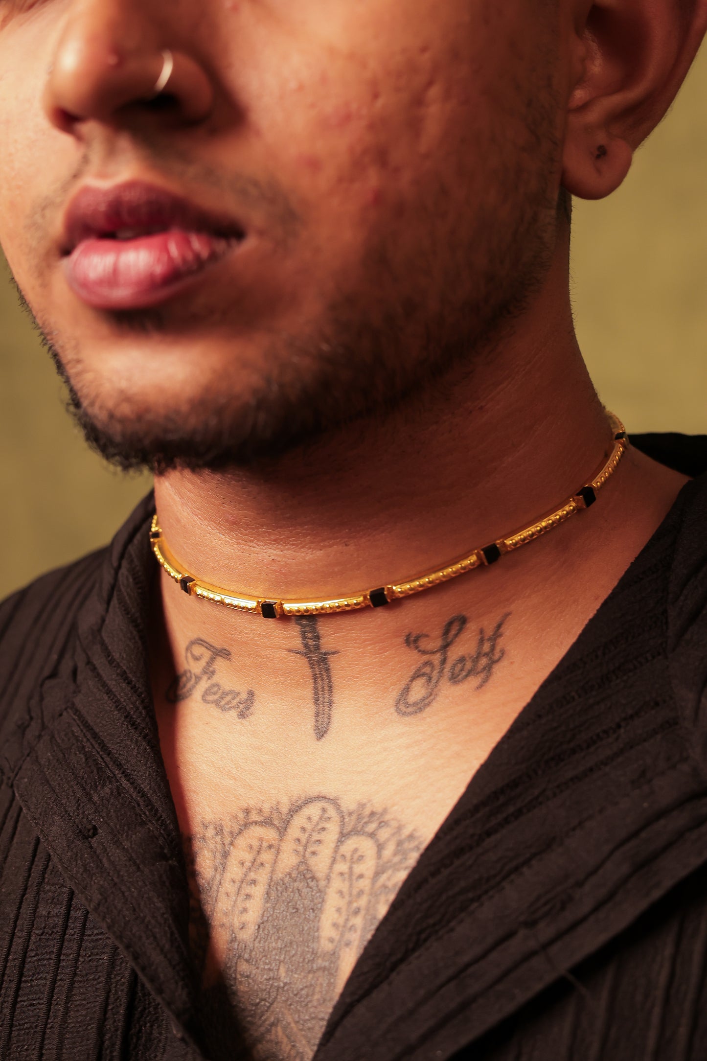 Showstopper choker - Gold