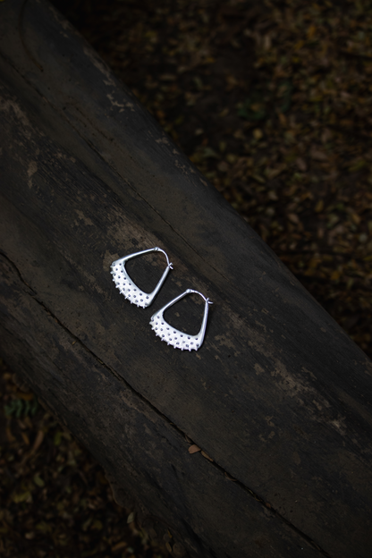 Spike it up earrings - Silver