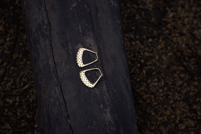 Spike it up earrings - Gold