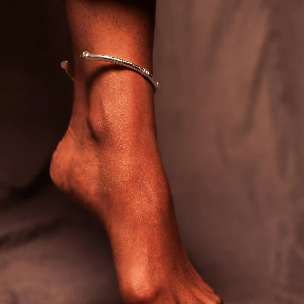 silver anklet for women online