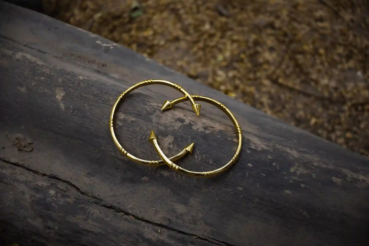 gold plated anklet for women online