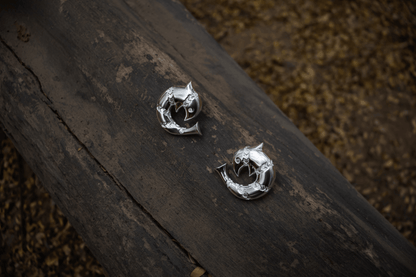 Fish N Fins earrings - Silver