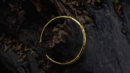 Teer chakra arm cuff - Gold (Single)